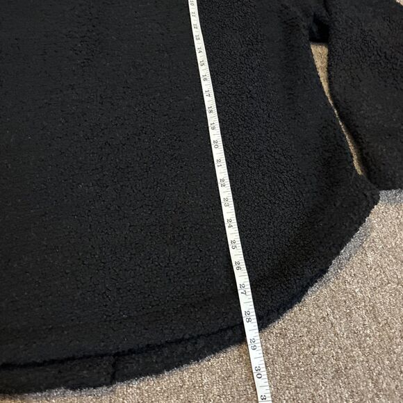 New Yitty  black Large Teddy Shacket Jacket New Button cardigan  $89.95 - Picture 7 of 9